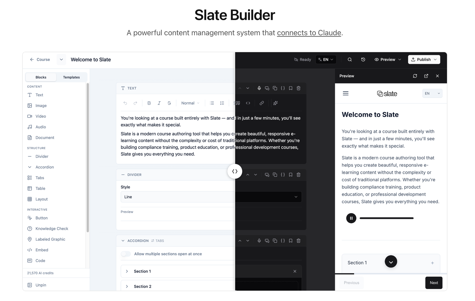 Slate Builder screenshot