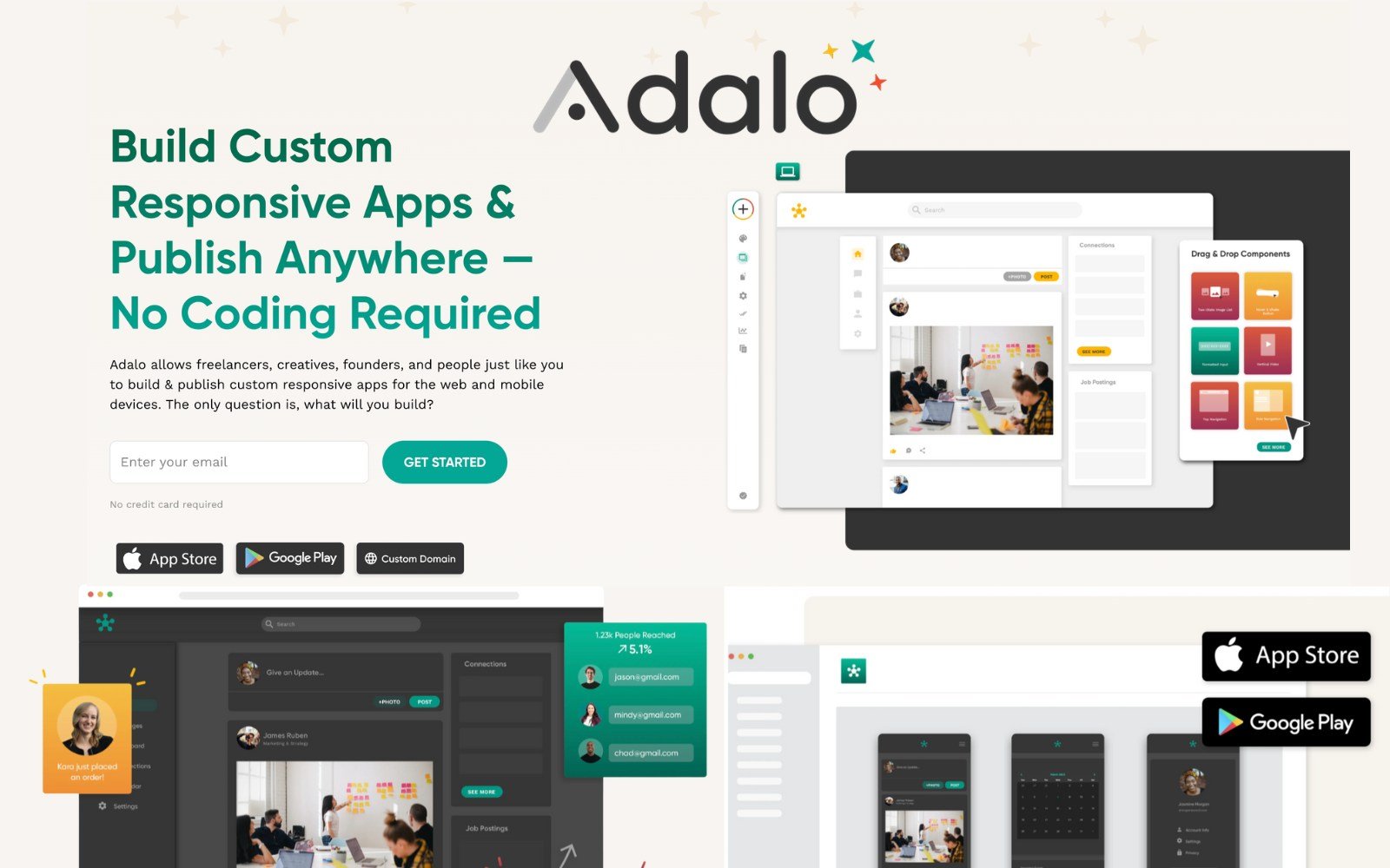 Adalo screenshot