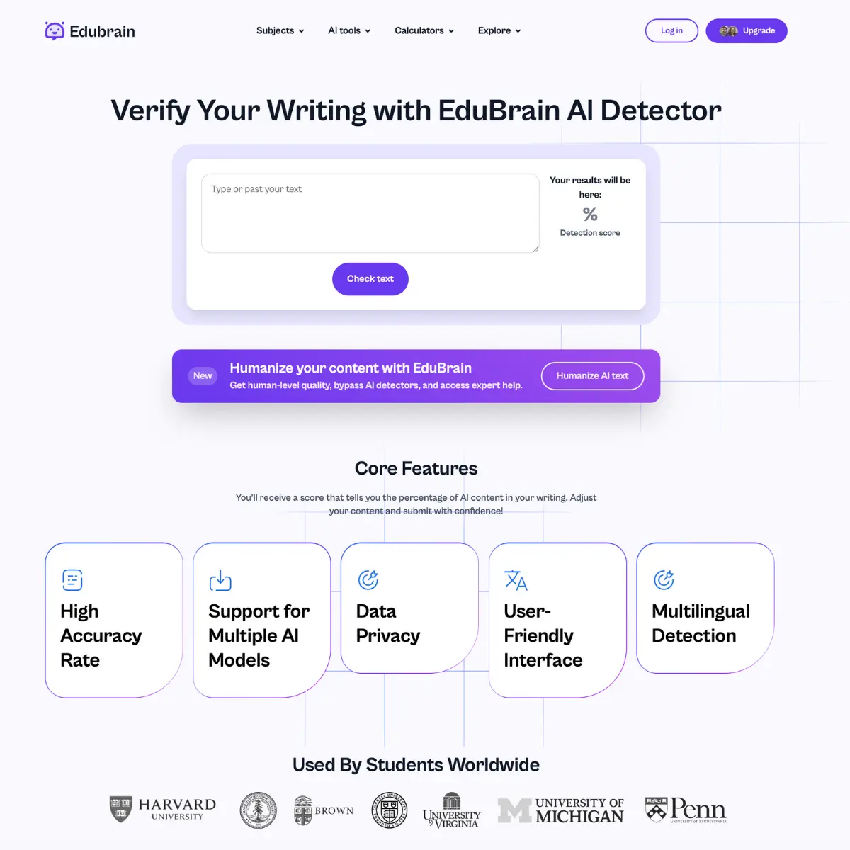 AI Detector screenshot