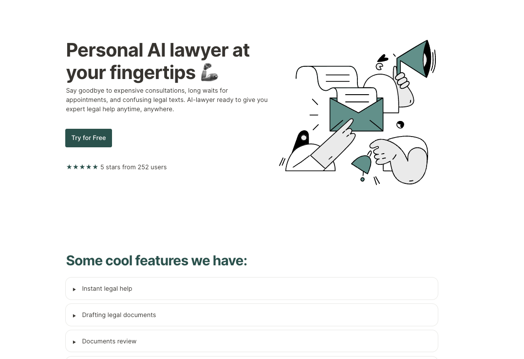 AI Lawyer screenshot