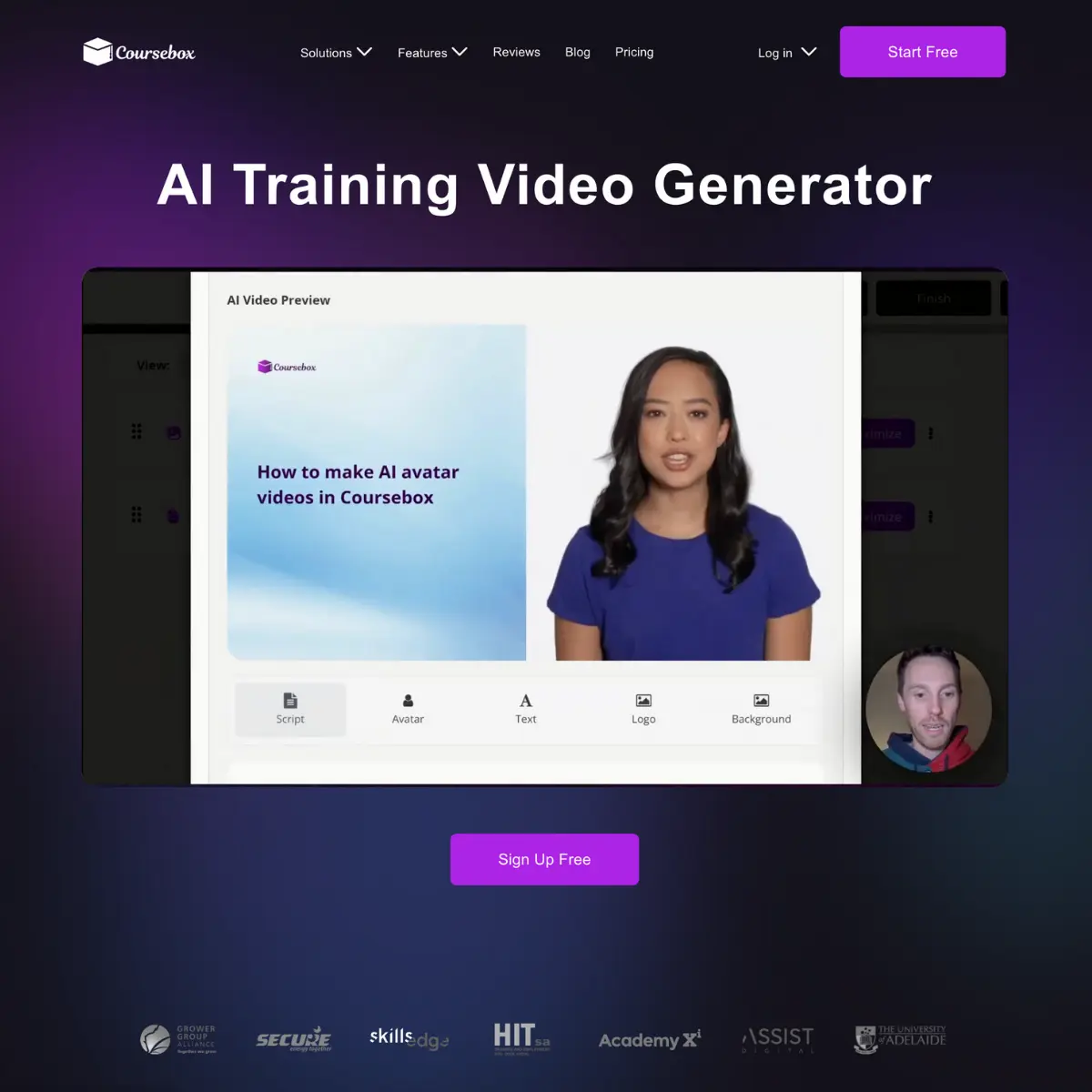 Ai Training Video Generator screenshot