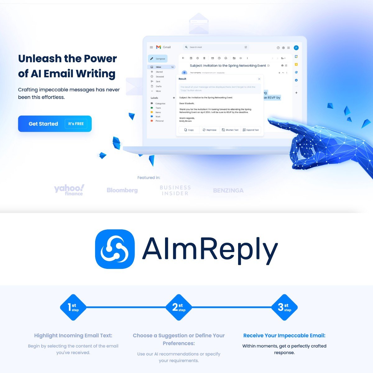 AimReply screenshot