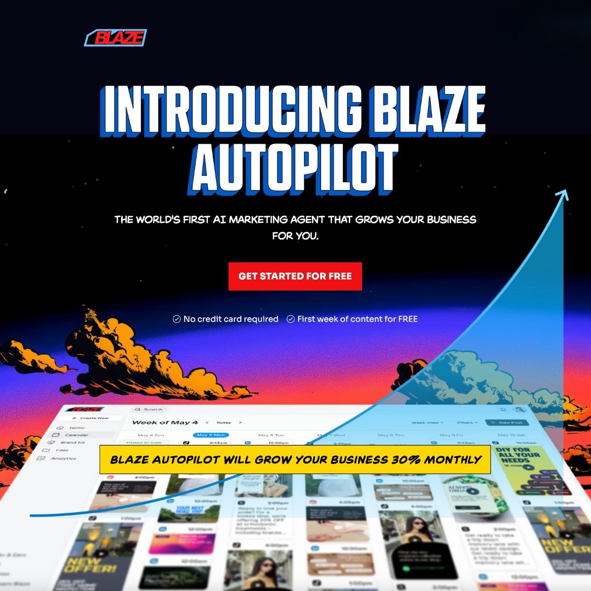 Blaze screenshot
