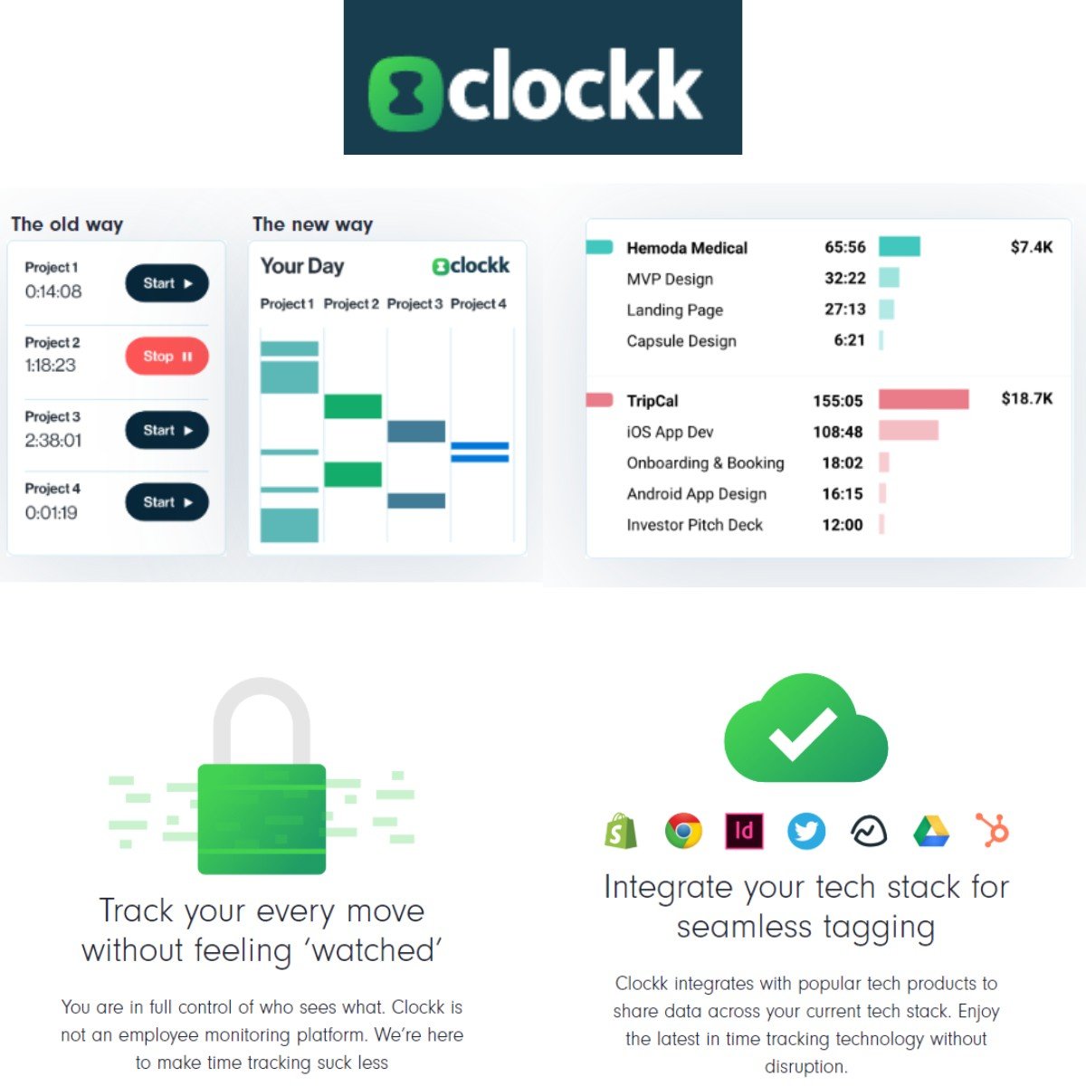 Clockk screenshot