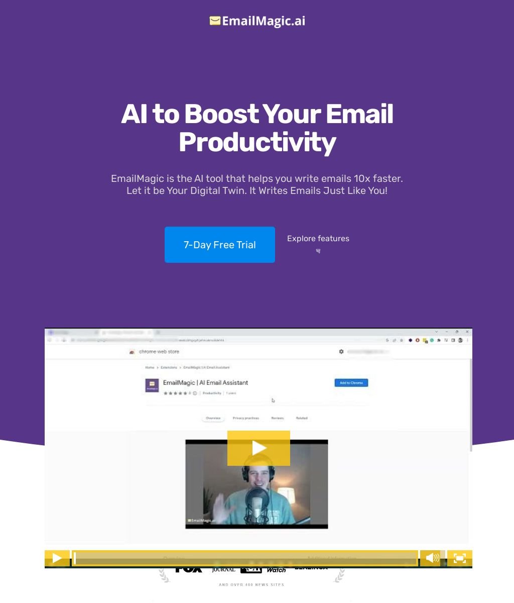 Email Magic screenshot
