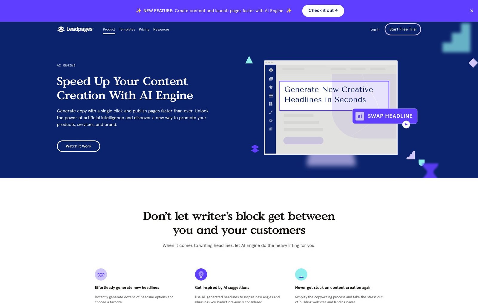 Leadpages AI Engine