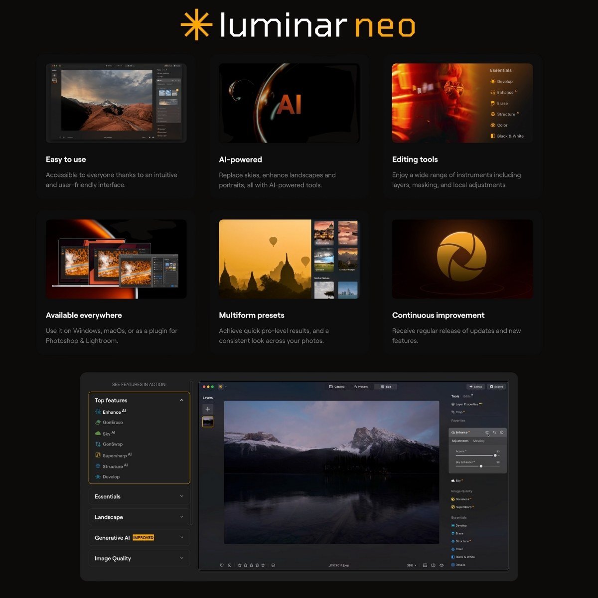 Luminar NEO screenshot