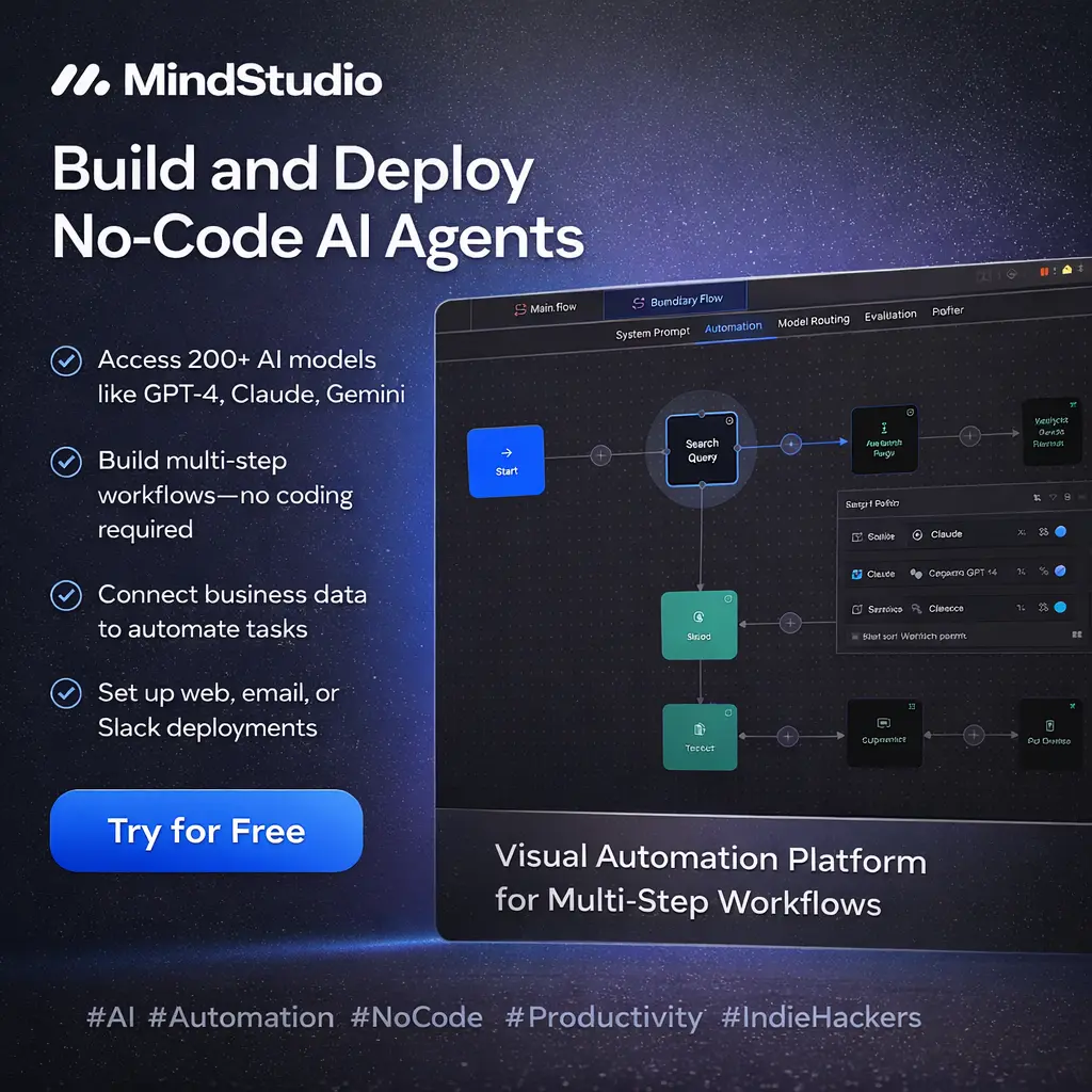 MindStudio screenshot