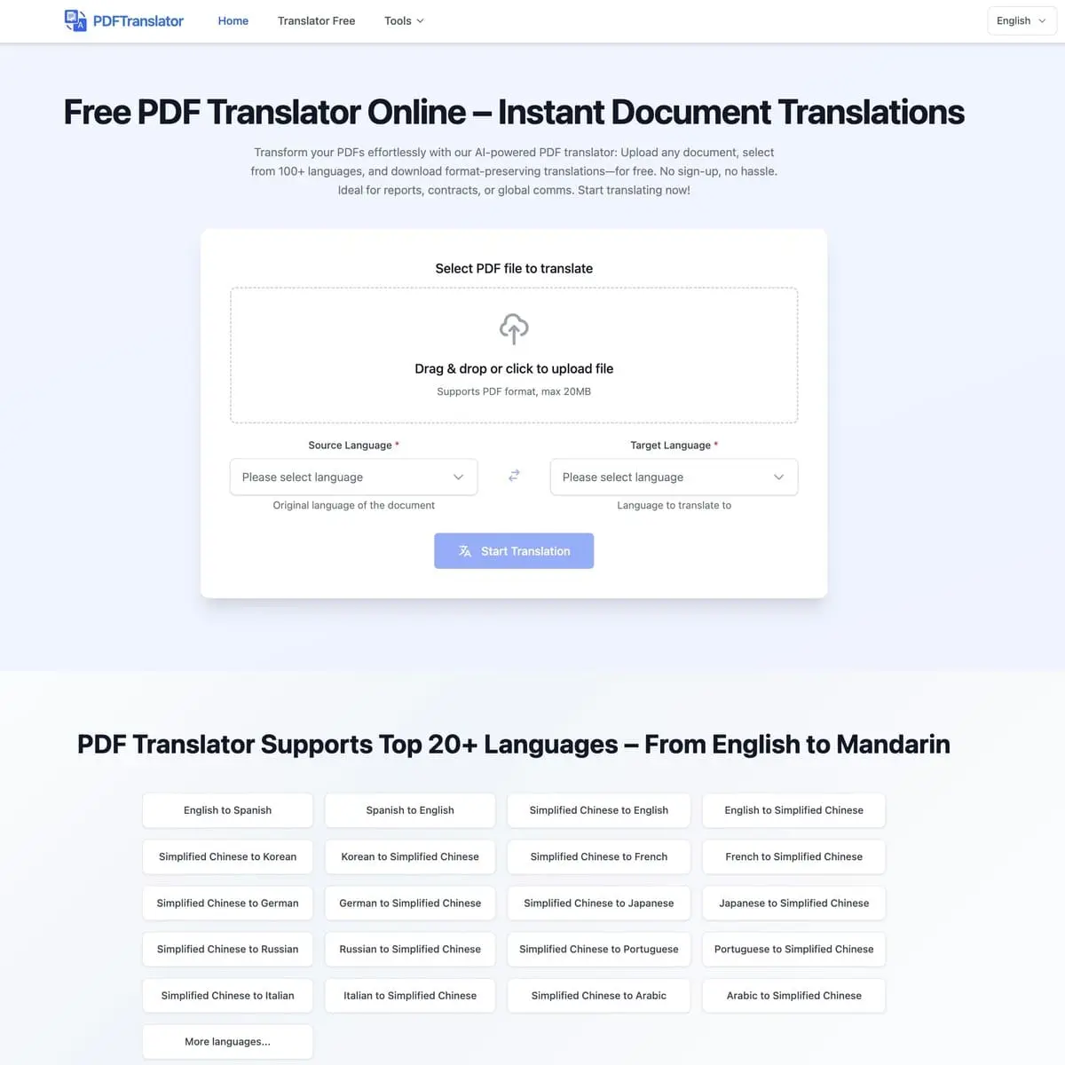 PDF Translator