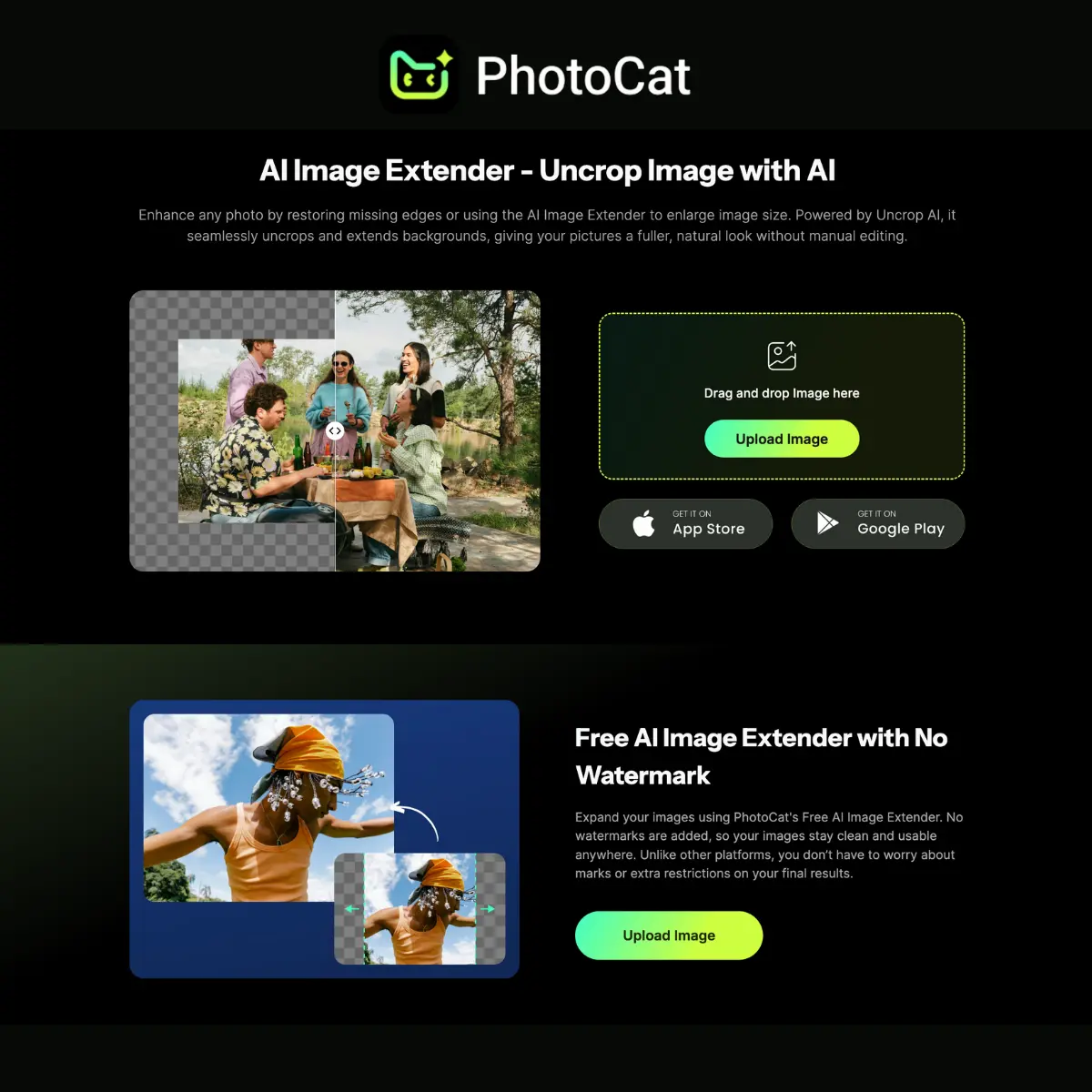 PhotoCat AI Image Extender