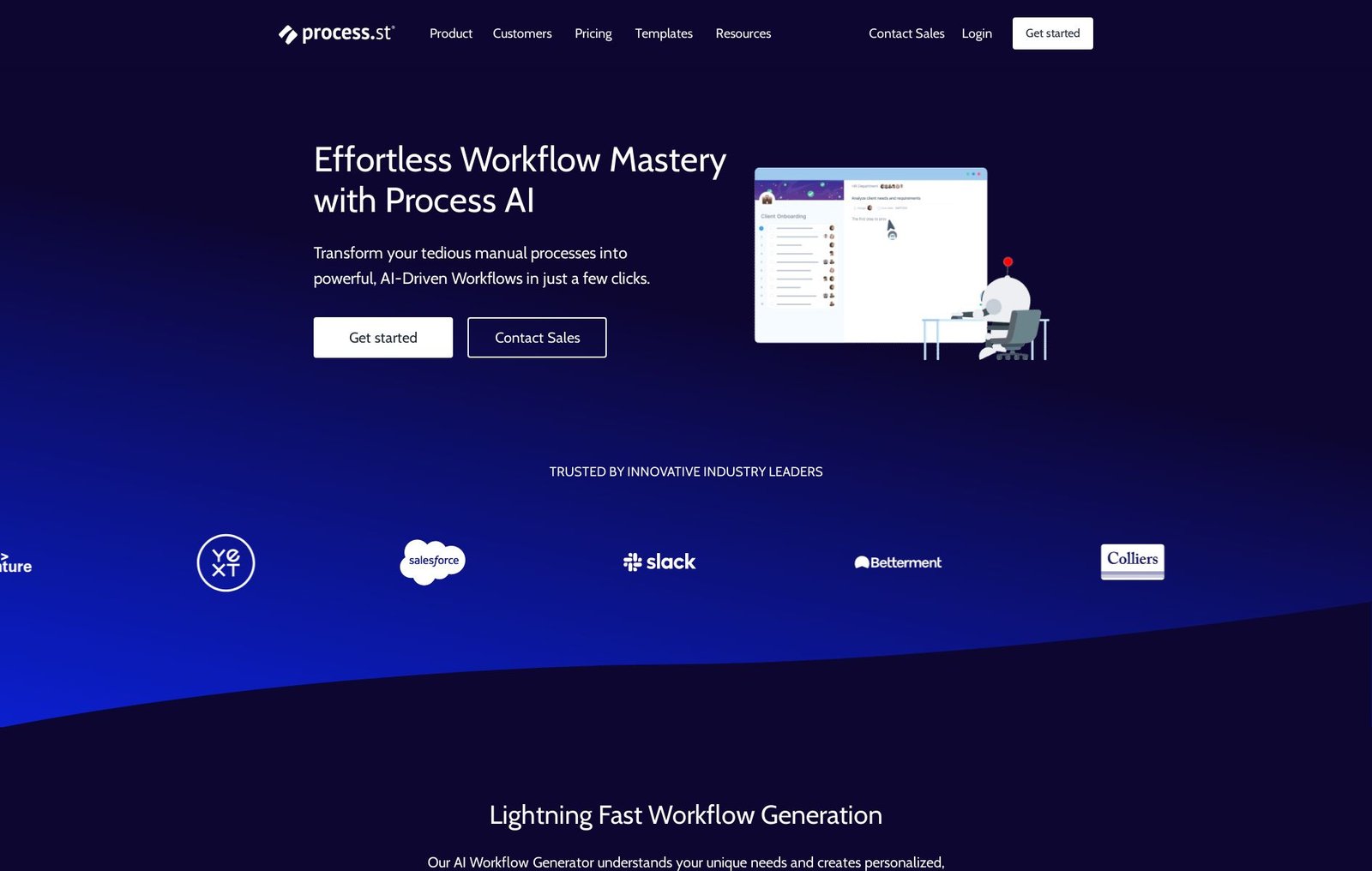 Process AI screenshot