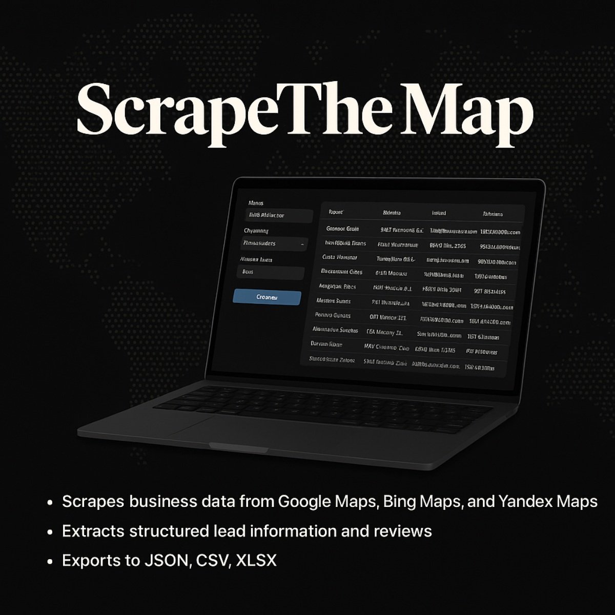 ScrapeTheMap