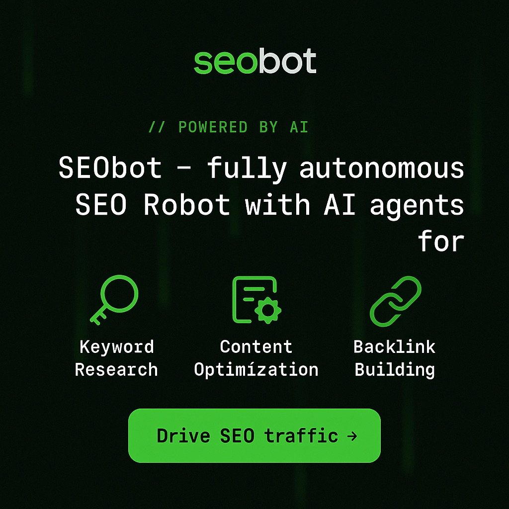 SEO Bot screenshot