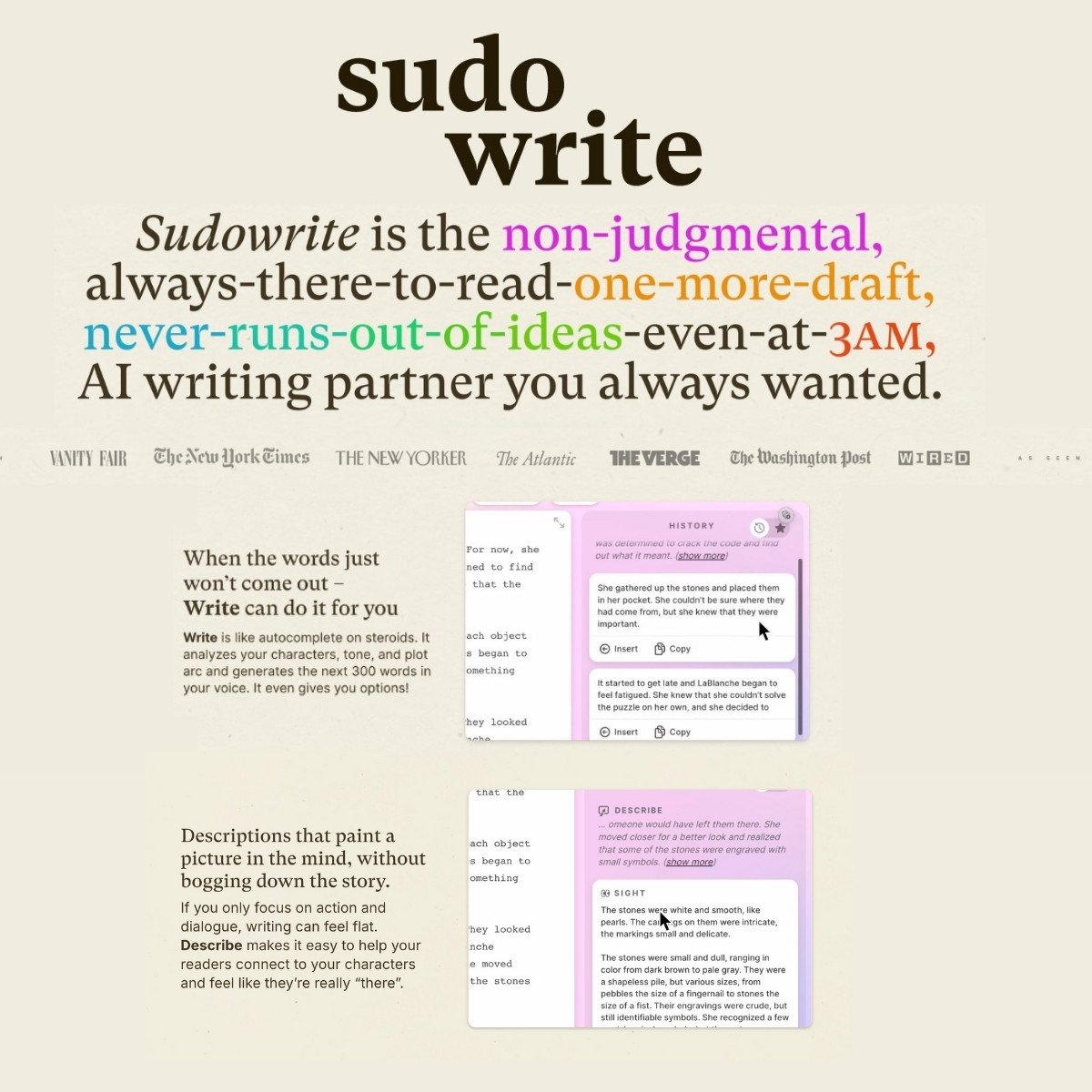 SudoWrite screenshot