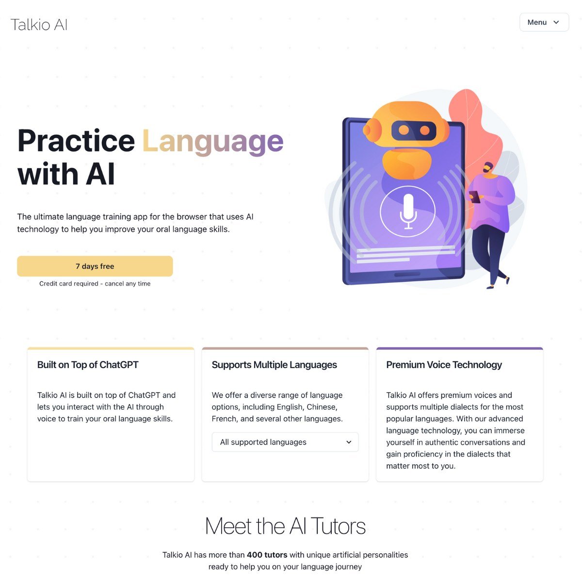 Talkio screenshot