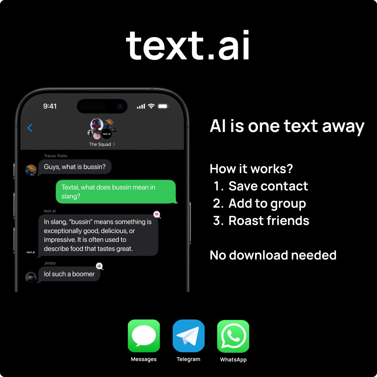 text.ai screenshot