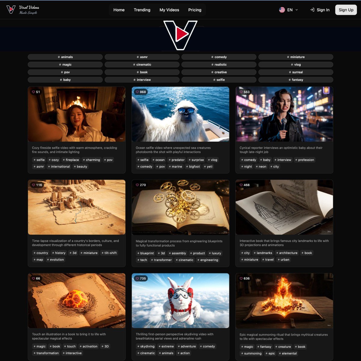 Viral Ai Video Maker screenshot