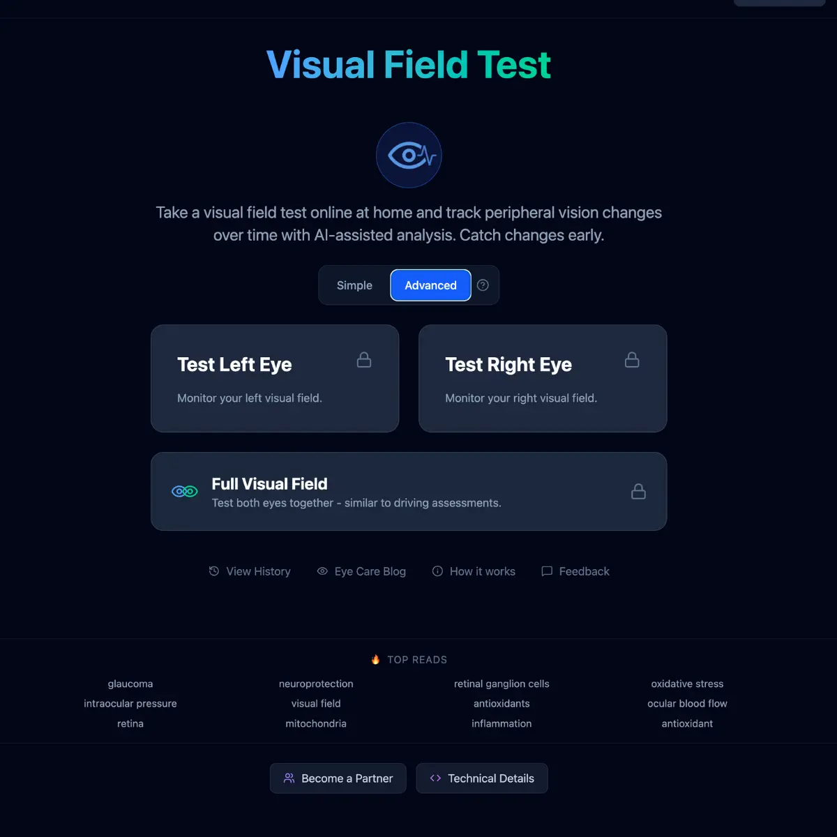 Visual Field Test